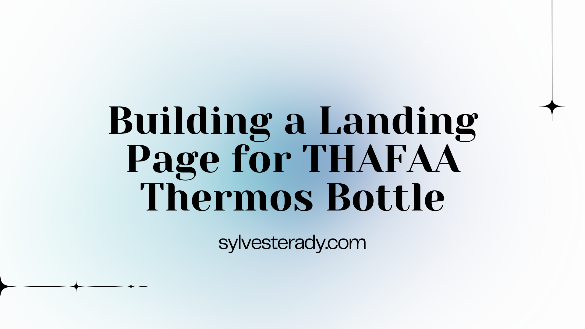 THAFAA Landing Page